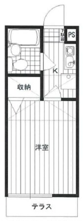 シティパレス中富IIの物件間取画像